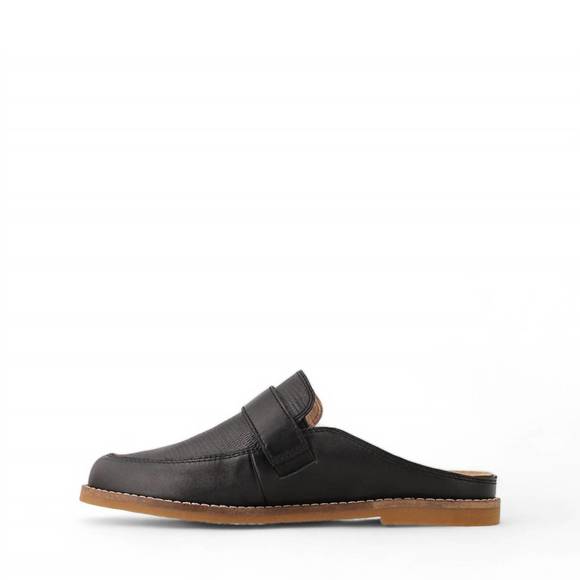 NEW TAOS women's royal slip on loafer - medium width in black snake emboss - Picture 3 of 5